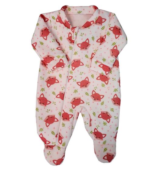 Imagem de Macacao para bebe Feminina menina em Soft dia a dia confortavel Pijama Roupa Infantil