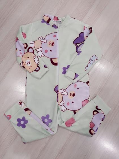 Imagem de Macacão pijama infantil com ziper