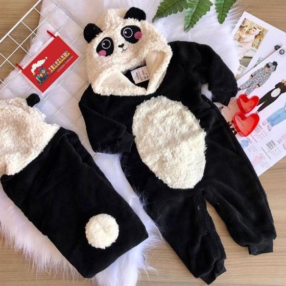 Imagem de Macacão Pijama Infantil Kigurumi De Luxo - Pronta Entrega - panda - dálmatas - coelho - leão