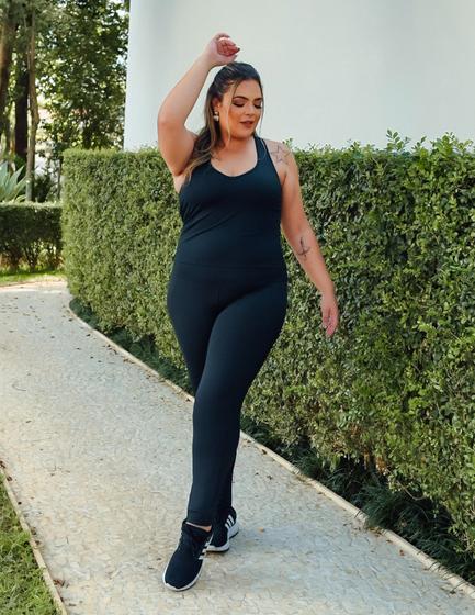 Imagem de Macacão Plus Size Preto 