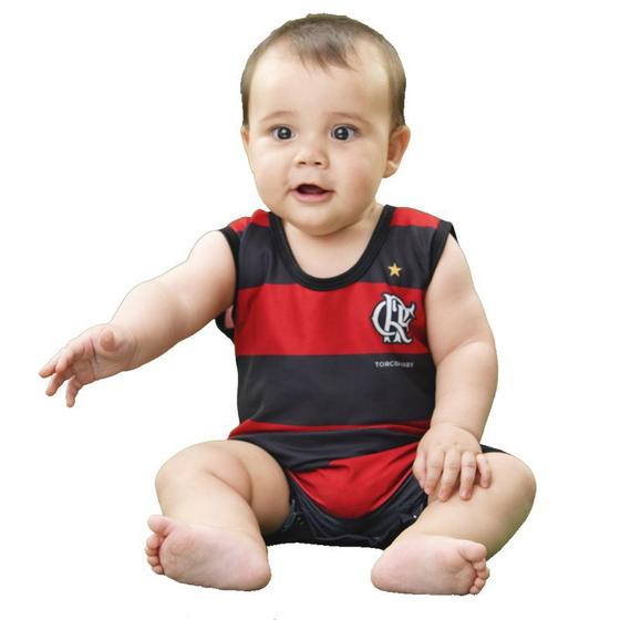 Imagem de Macacão Regata Bebê do Flamengo - Torcida Baby 026S