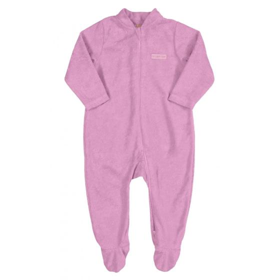 Imagem de Macacão rosa com textura de toalha up baby