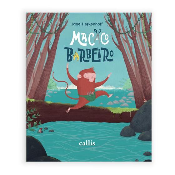 Imagem de Macaco Barbeiro - Uma Aventura Divertida de Tesouras, Pentes e Risos na Floresta