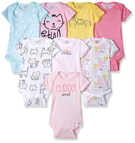 Imagem de Macacões da marca Bodysuits Baby Girls de manga curta de 0 a 3 meses x8