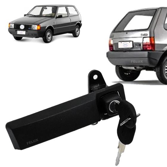 Imagem de Maçaneta com trava e chave do Porta-malas Fiat Uno 1984-1995