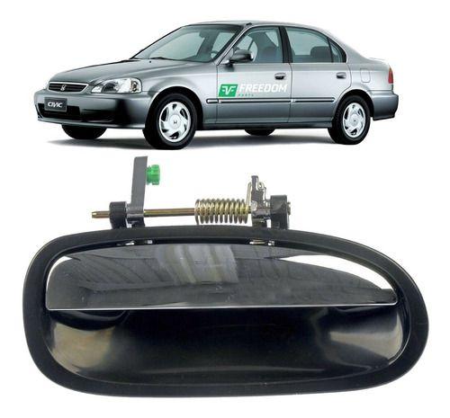 Imagem de Maçaneta da porta honda civic externa traseira lado direito 1996 a 2000