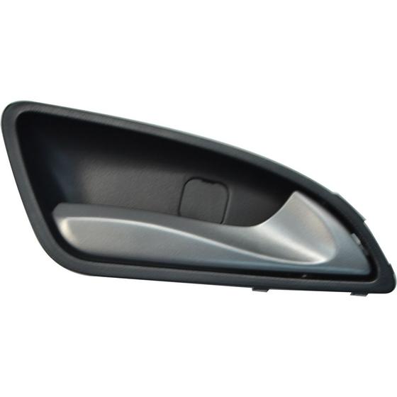 Imagem de Maçaneta Int. pta. Diant./Tras. - Com Base - Prata - Dir. - Hyundai HB20 12 a 19 - HB20 S 12 a 19