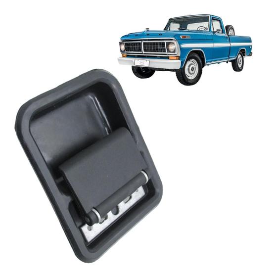 Imagem de Maçaneta Interna com moldura Esquerda Ford F-100 1972-1992