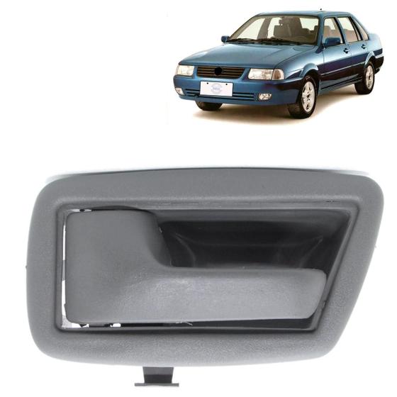 Imagem de Maçaneta Interna Esquerda Volkswagen Santana 1997-2006 Cinza