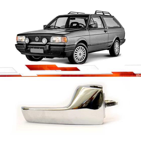Maçaneta Interna Metal Cromado Ld Parati Saveiro Voyage G1 Quantum Santana Até 1994 Royale Versailles Até 1996 Menor preço em Maçaneta Interna Metal Cromado Ld Parati Saveiro Voyage G1 Quantum Santana Até 1994 Royale Versailles Até 1996