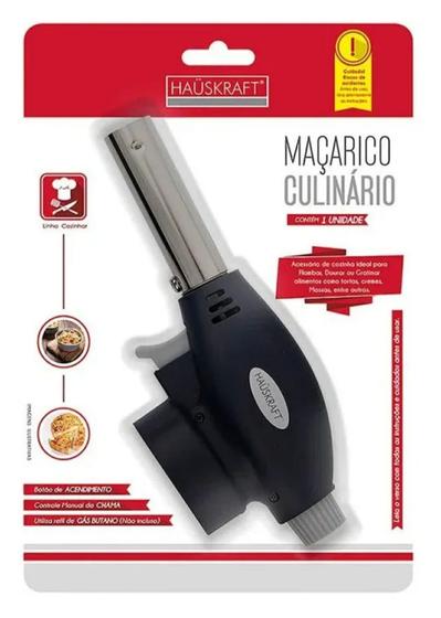 Maçarico Culinário Automático Hauskraft Com Regulagem Chama Menor preço em Maçarico Culinário Automático Hauskraft Com Regulagem Chama