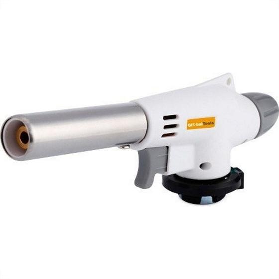 Imagem de Macarico Globalmix Portatil Branco Automatico - Gt6020