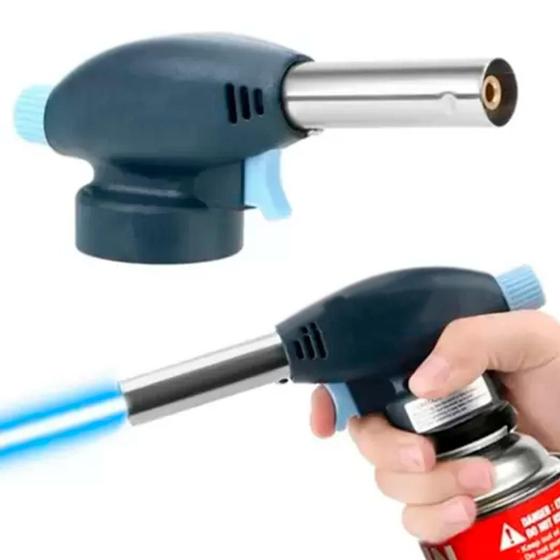 Imagem de Maçarico Portátil Com Acend. Automático Culinário Multiuso