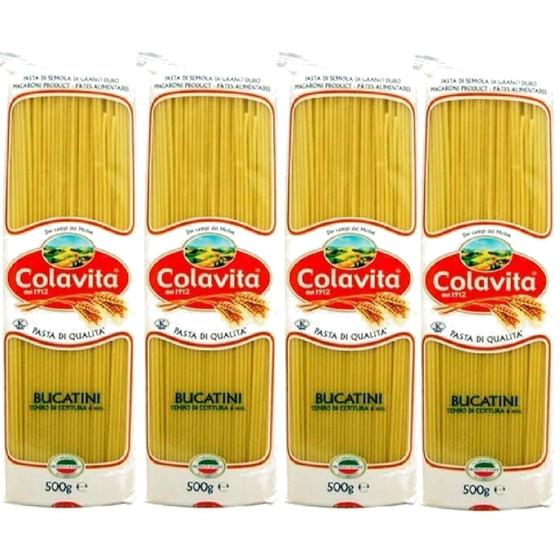 Imagem de Macarrão Bucatini Colavita Grano Duro 500G (4 Pacotes)