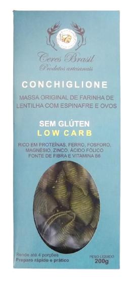 Imagem de Macarrão Conchiglione Lentilha Espinafre Sem Glúten Ceres