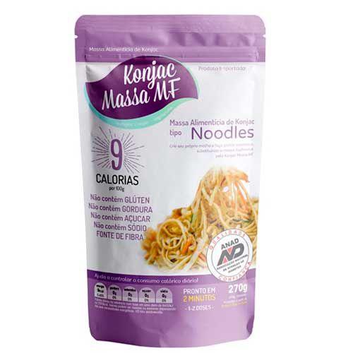 Imagem de Macarrão de konjac tipo noodles massa mf 270g