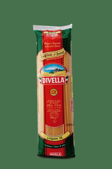 Imagem de Macarrão divella 14 linguine trafilata al bronzo 500g