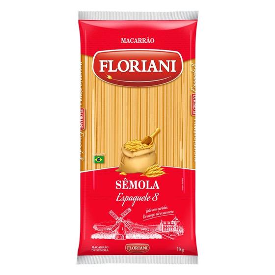 Imagem de Macarrao espaguete Fino Semola 1kg Floriani