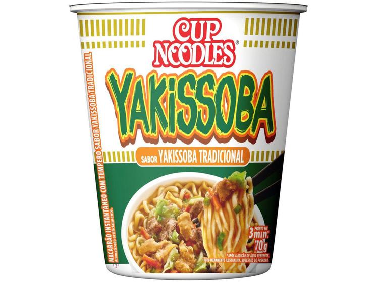 Macarrão Instantâneo Cup Noodles Yakissoba 70g 789107901310