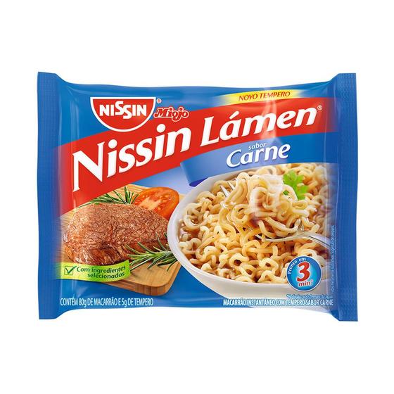 Imagem de Macarrão Instantâneo Nissin Lámen Sabor Carne 85g