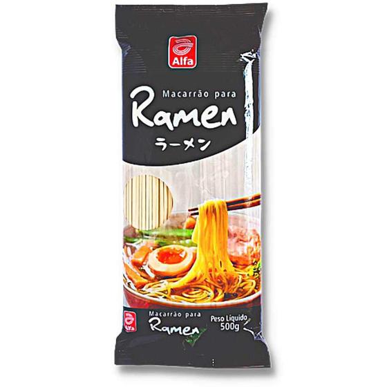 Imagem de Macarrão para lamen ramen alfa 5oogr