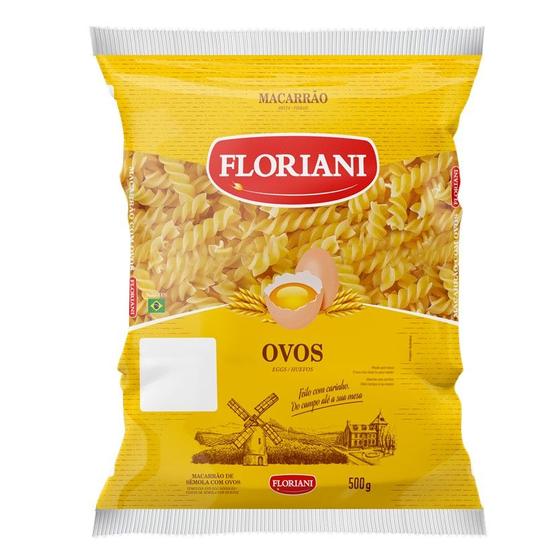 Imagem de Macarrao Parafuso Ovos 500g Floriani