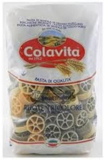 Imagem de Macarrão Ruote Tricolori Colavita Grano Duro 500G