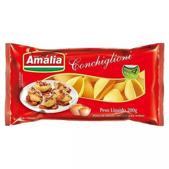 Imagem de Macarrão Santa Amália Conchiglioni c/ Ovos 200g