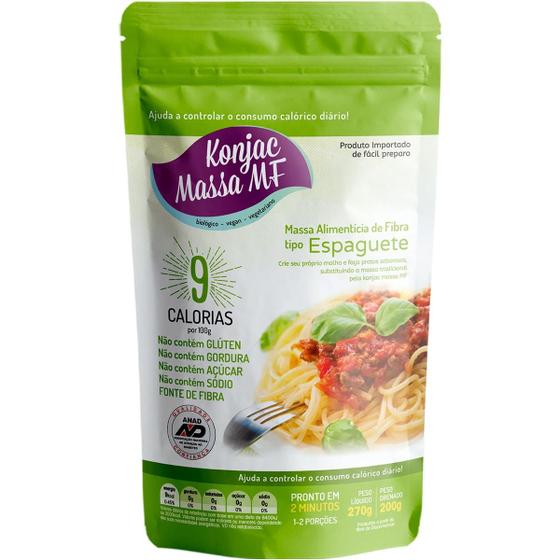 Imagem de Macarrão Sem Gluten Espaguete 270g Konjac Shirataki Vegano