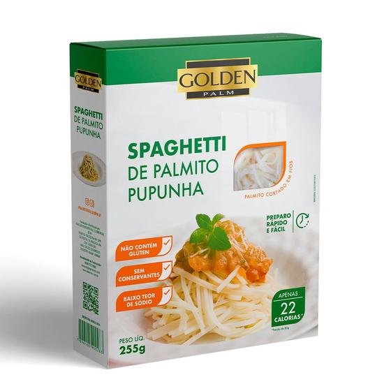 Imagem de Macarrão Spaghetti de Palmito Pupunha Golden Palm 255g