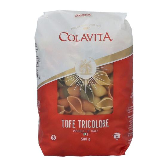 Imagem de Macarrão Tofe Tricolore COLAVITA Grano Duro 500g