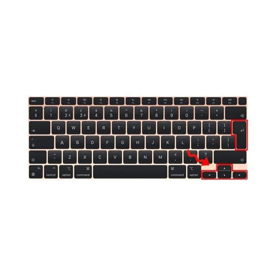 Imagem de Macbook Air 13 M2 Pro 13 M1 Pro 14 16 Max Capa Protetora De Teclado De Silicone Caso De Pele