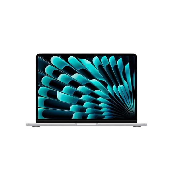Imagem de MacBook Air Apple 13" Chip M4, CPU 10 Núcleos, GPU 8 Núcleos, Neural Engine 16 Núcleos, 16GB RAM, SSD 256GB, Prateado - MW0W3BZ/A