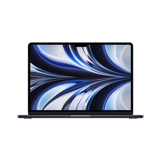MacBook Air Apple 13", M2, CPU 8 Núcleos, GPU 8 Núcleos, 8GB RAM, SSD 256GB, Meia Noite - MLY33BZ/A Menor preço em MacBook Air Apple 13", M2, CPU 8 Núcleos, GPU 8 Núcleos, 8GB RAM, SSD 256GB, Meia Noite - MLY33BZ/A