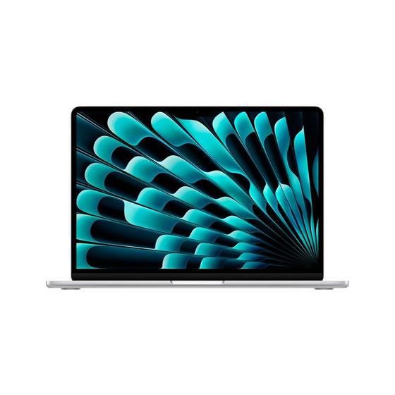 Imagem de MacBook Air Apple 13", M3, CPU de 8 Núcleos, GPU de 10 Núcleos, 16GB RAM, SSD 512GB, Prateado - MXCT3BZ/A