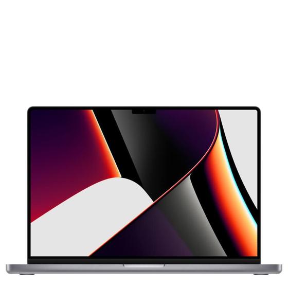 MacBook Pro 16" Processador M1 Pro da Apple com CPU 10core e GPU 16core, 16GB RAM, 1TB SSD - Cinza Espacial Imagem de MacBook Pro 16" Processador M1 Pro da Apple com CPU 10core e GPU 16core, 16GB RAM, 1TB SSD - Cinza Espacial
