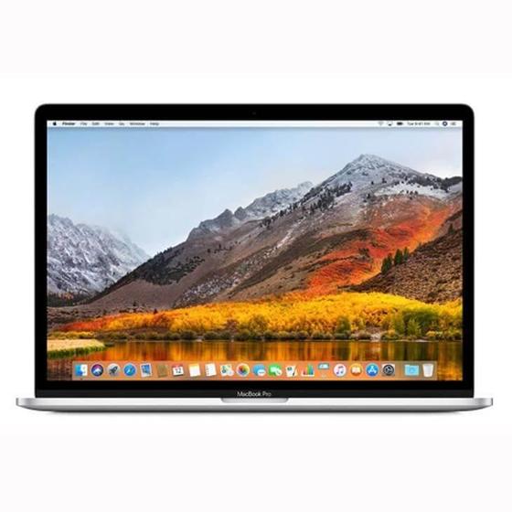 Imagem de MacBook Pro Retina Apple 15,4", 16GB, Silver, SSD 256GB, Intel Core i7, 2.2 GHz, Touch Bar e Touch ID - MR962BZ/A