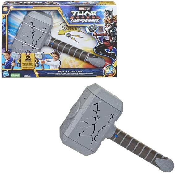 Imagem de Machado Eletrônico Thor: Love and Thunder Mighty FX Mjolnir