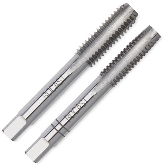 Imagem de Macho Manual Em Aço Rápido Hss Unc - 2 Pçs 1/2''-13 Fpp Din 351