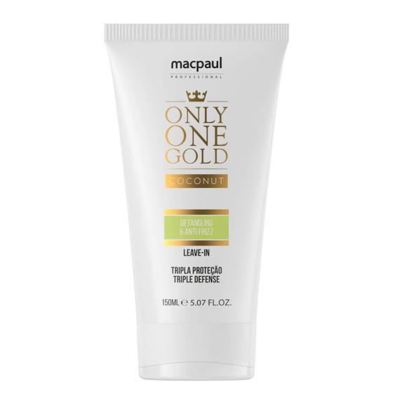 Imagem de Macpaul  Coconut Leave-in Only One Gold Tripla Proteção 150ml Mac Paul