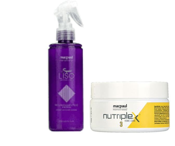 Imagem de Macpaul Kit Nutriplex 250gr e Super Liso 200 ml