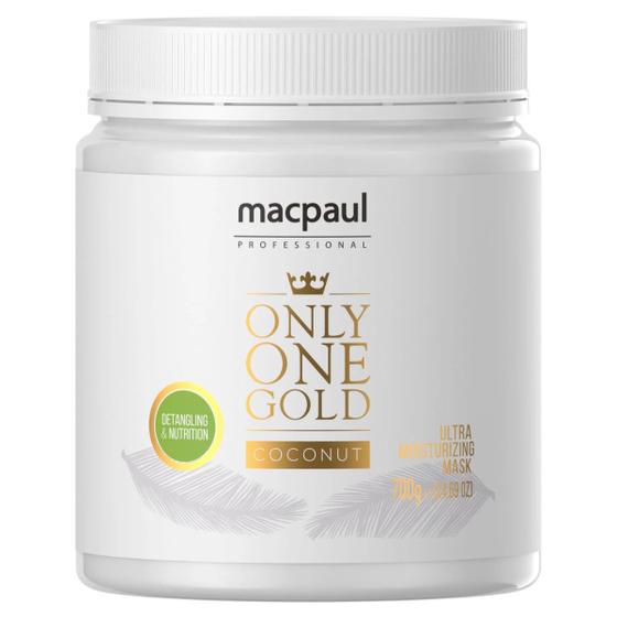 Imagem de Macpaul Mascara Coconut Only One Gold 700g Mac paul