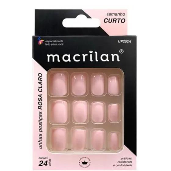 Imagem de Macrilan Unhas Postiças Curto (24 Unidades)