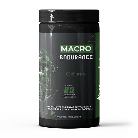 Imagem de Macro Endurance Ciclismo 60 cápsulas (Beta-alanina e minerais)