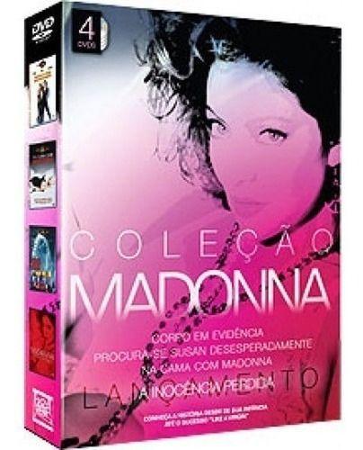 Imagem de Madonna - 4 filmes box dvd coleção