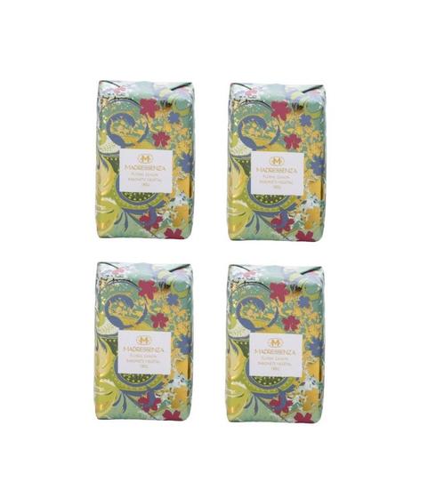 Imagem de Madressenza Kit 4 Sabonetes Floral Lemon 180g