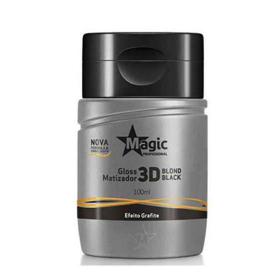 Imagem de Magic Color 3d Blond Black 100 ml Efeito Grafite