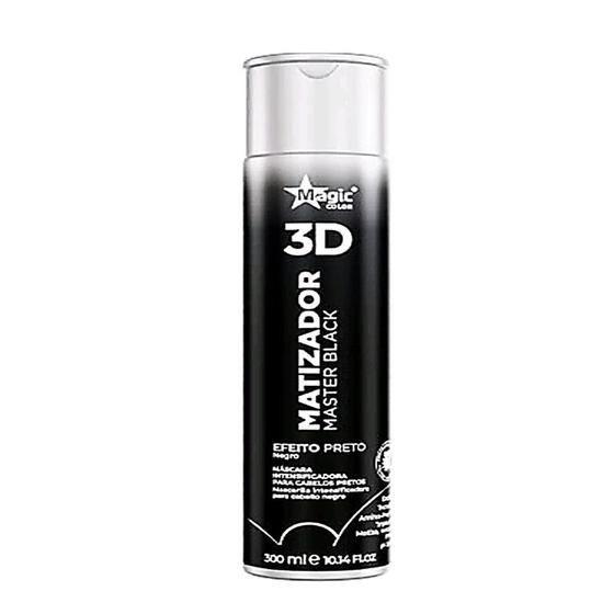 Imagem de Magic Color 3d Creme Matizador para Cabelo Efeito Preto