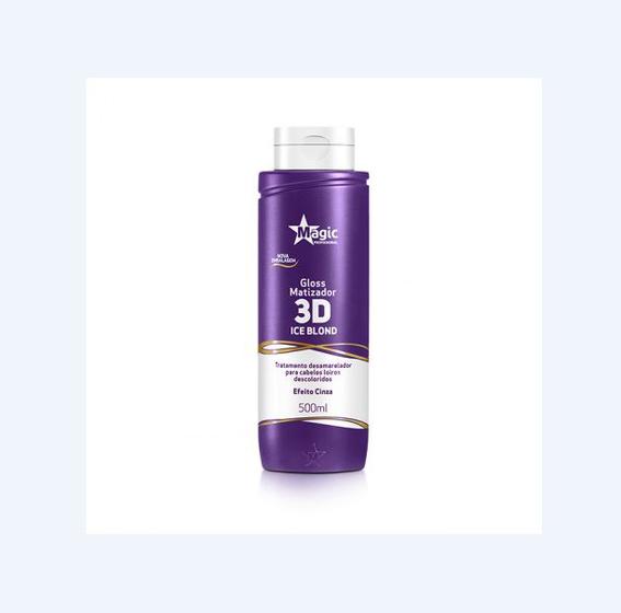 Imagem de Magic Color Efeito Cinza 500Ml Gloss 3D Ice Blond
