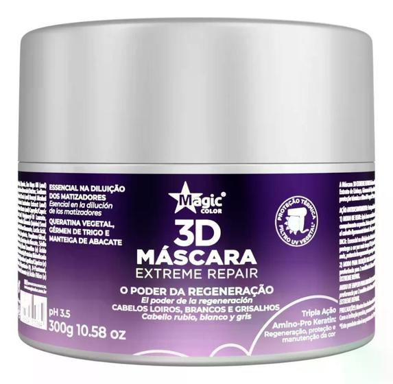 Imagem de Magic Color - Extreme Repair Mascara 3D 300G